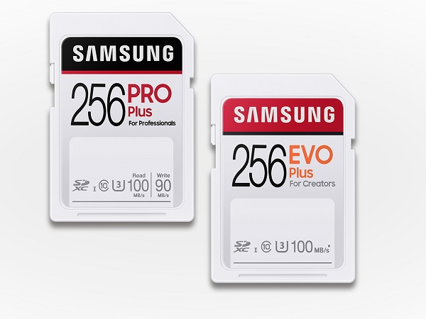 Samsung unveils new SD cards for content creators and photo enthusiasts